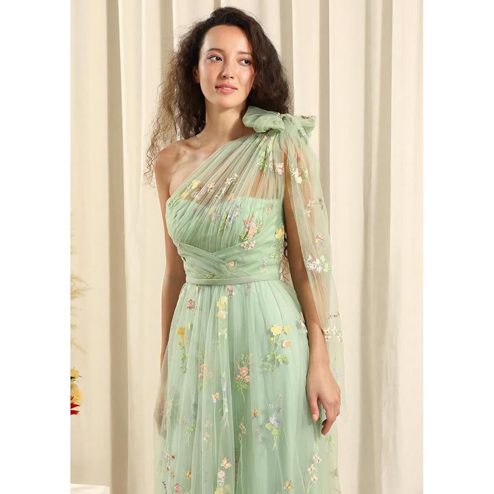 【試着のみ】FLOW FLOWER EMBROIDERY ONE PIECE clane FLOW FLOWER EMBROIDERY ONE PIECE｜ファッション